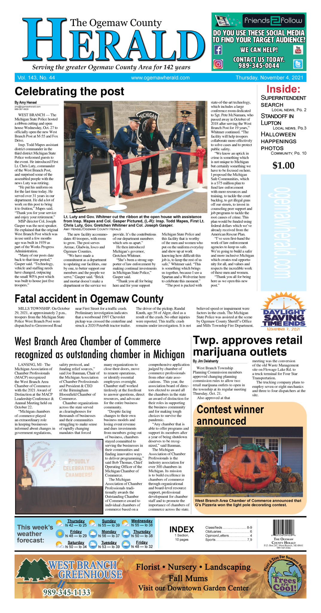 Three Michigan Weekly Newspapers Sold to CherryRoad Media Cribb